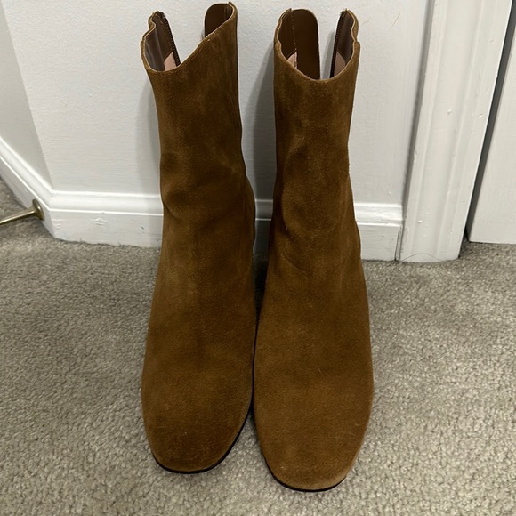 J. Crew Shoes - J.Crew Tan Suede Boots